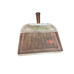 Vintage Ballcoff Metal Dust Pan Cleveland Ohio Rustic Farmhouse Decor